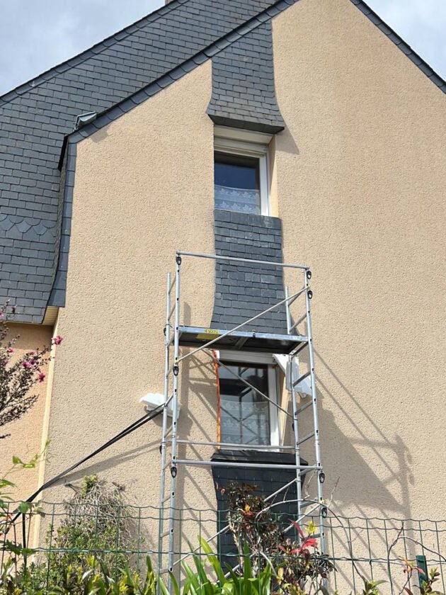 remplacement ardoise, après - flores renov morbihan 56